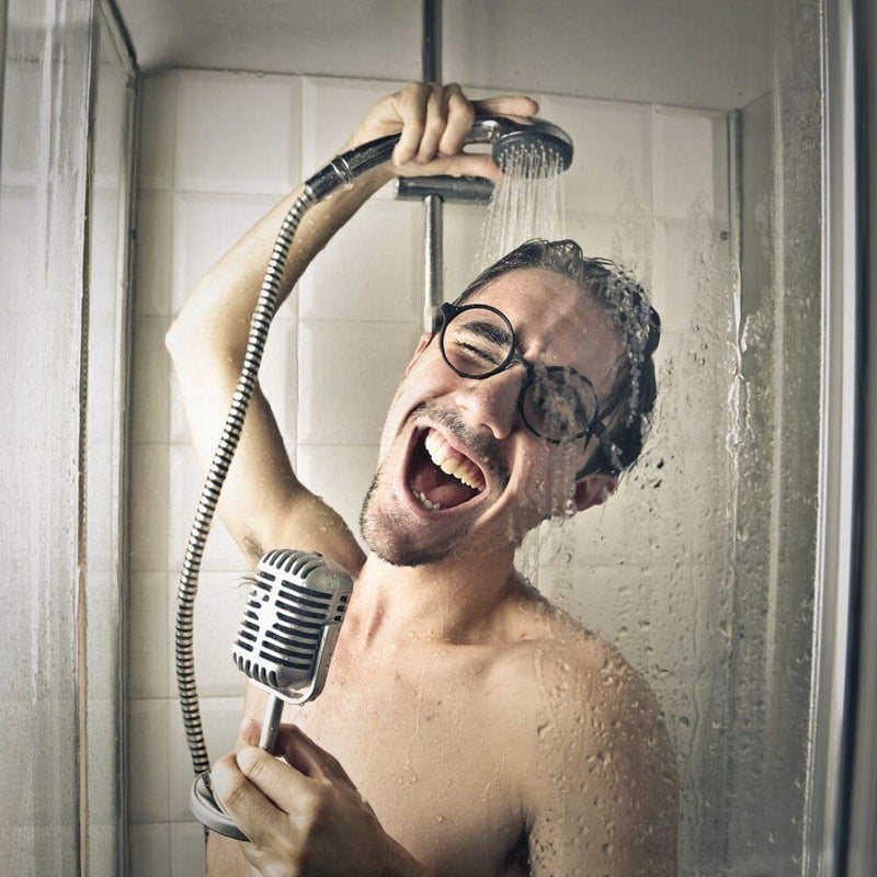 FCFKUK Upgraded 121-Inch Stainless Steel Handheld Shower Hose Explosion-Proof Stainless Steel Woven Inner Pipe Hose with Brass Nut and Brass Insert - Image 5